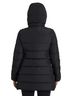 Dolce & Gabbana Basic 100% Synthetic Solid Black Black Polyester Hooded Reversible Women's Jacket Size S - photo 3