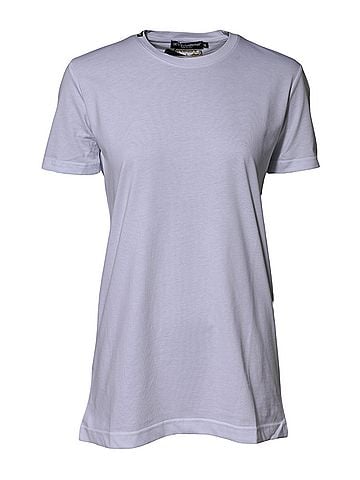Dolce & Gabbana Basic White Cotton Goodluck 2023 Crew Neck Women's T-shirt (view 1)