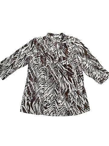 Laura Ashley 3/4 Sleeve Button-Down Shirt (view 1)