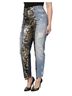 Dolce & Gabbana Basic 100% Silk Solid Multi Color Multicolor Patchwork High Waist Denim Women's Jeans Size XS - photo 2