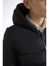 Dolce & Gabbana Basic 100% Synthetic Solid Black Black Polyester Hooded Reversible Women's Jacket Size XXS - photo 2