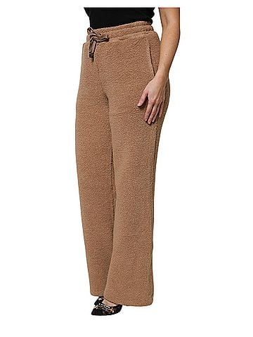 Dolce & Gabbana Basic Brown Logo Plaque SweatWomen's Straight Women's Pants (view 2)