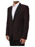 Dolce & Gabbana Basic 100% Wool Solid Red Maroon Wool 2 Buttons Suit Jacket Women's Blazer Size XL - photo 2