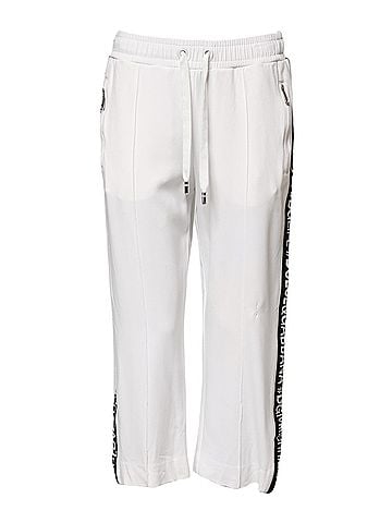 Dolce & Gabbana Basic White Viscose Jogger SweatWomen's Women's Pants (view 1)