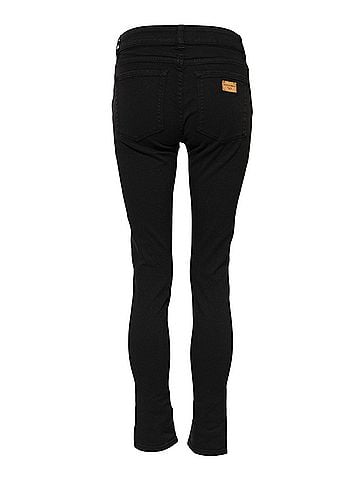 Dolce & Gabbana Basic Black Cotton Skinny Mid Waist Denim Women's Jeans (view 2)