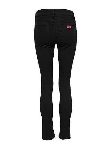 Dolce & Gabbana Basic Black Cotton Skinny Mid Waist Denim Women's Jeans (view 2)