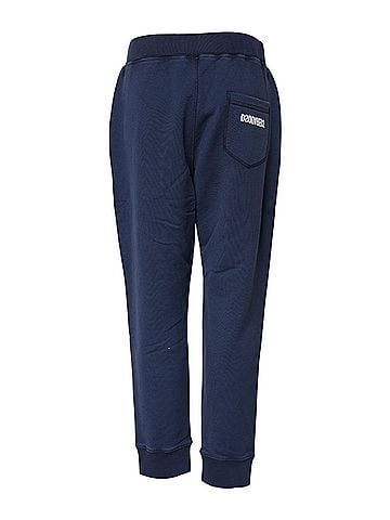 Dsquared2 Blue Cotton Mid Waisted Jogger Women's Pants (view 2)