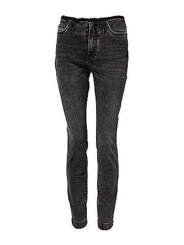Dolce & Gabbana Basic Gray Skinny Cotton Mid Waisted Denim Women's Jeans (view 1)