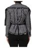 Dolce & Gabbana Basic 100% Wool Solid Black Multicolor Wool Monochrome Patterned Women's Jacket Size XS - photo 3