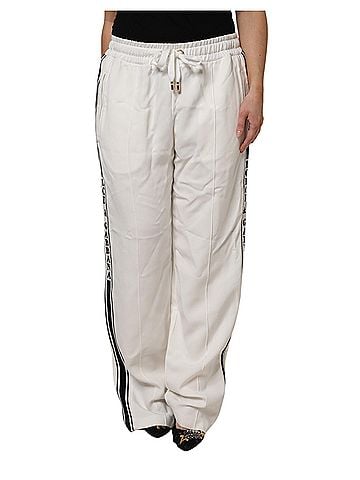 Dolce & Gabbana Basic White Jogger SweatWomen's Women's Pants (view 1)