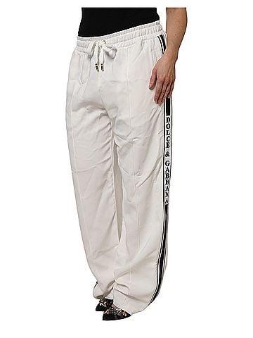 Dolce & Gabbana Basic White Jogger SweatWomen's Women's Pants (view 2)