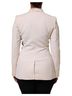 Dolce & Gabbana Basic 100% Wool Solid Tan Beige Embroidered Single Breasted Women's Jacket Size XXS - photo 3