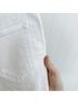 AYR 100% Cotton White Denim Shorts Size 26 - photo 5