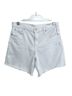 AYR 100% Cotton White Denim Shorts Size 26 - photo 1