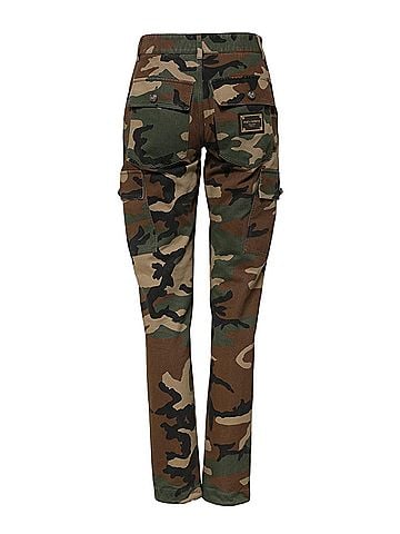 Dolce & Gabbana Basic Multicolor Camouflage Cargo Women's Pants (view 2)