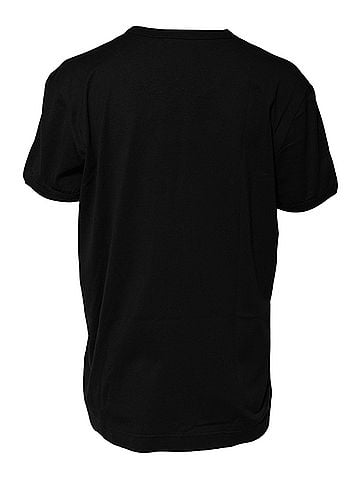 Dolce & Gabbana Basic Black Cotton Goodluck Tee Crew Neck Women's T-shirt (view 2)