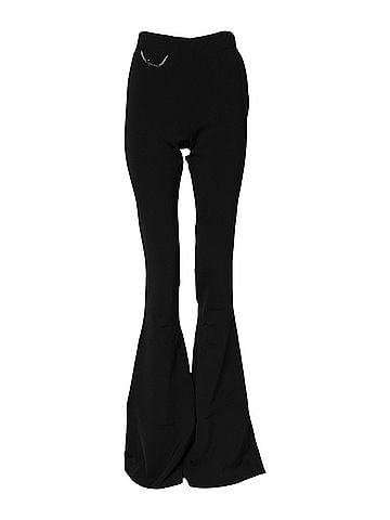 Dsquared2 Black Polyester High Waisted Flared Women's Pants (view 1)