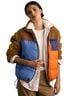 Kule 100% Polyester 100% Nylon 97% Polyester 3% Spandex 100% Polyester Color Block Brown Blue Jacket Size M - photo 4