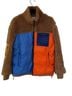 Kule 100% Polyester 100% Nylon 97% Polyester 3% Spandex 100% Polyester Color Block Brown Blue Jacket Size M - photo 1