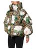 Dolce & Gabbana Basic 100% Synthetic Solid Multi Color Multicolor Leopard Rose Puffer Quilted Women's Jacket Size S - photo 2
