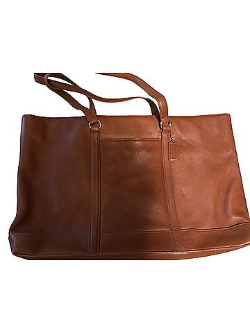 Coach Leather Tote (view 1)