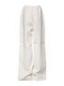 Dolce & Gabbana Basic 100% Rayon Solid White White Viscose Wide Leg Pull On Women's Pants Size S - photo 2