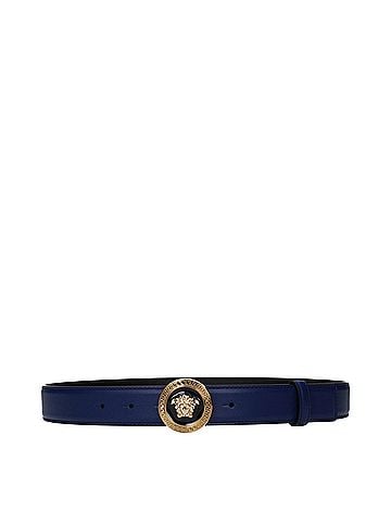 Versace Blue Leather Women's Belt (view 1)