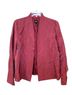 Eileen Fisher 85% Linen 15% Nylon 100% Silk Red Jacket Size S - photo 1