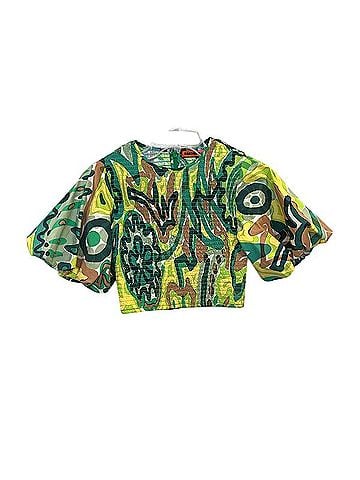 Simon Miller Poplin Vida Short Sleeve Blouse (view 1)