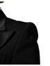 Dolce & Gabbana Basic 100% Wool Solid Black Black Wool Single Breasted Blazer Women's Jacket Size S - photo 5