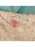 Lilly Pulitzer 100% Polyester Solid Teal White Cocktail Dress Size 4 - photo 8