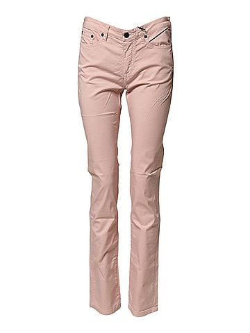 Ballantyne Light Pink Cotton Mid Waist Skinny Fit Denim Women's Jeans (view 1)