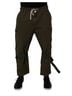 Dolce & Gabbana Basic 100% Cotton Solid Brown Brown Cotton Stretch Cargo  Pants Size S - photo 1