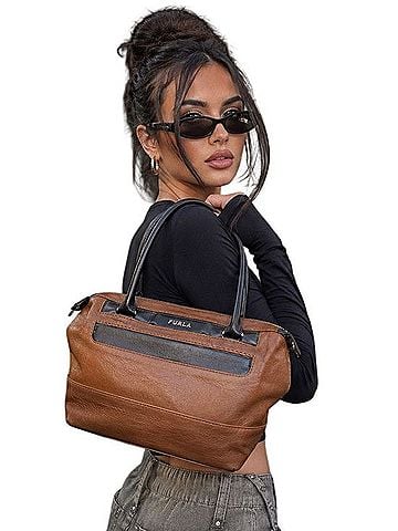 FURLA GF 3003 2977 Leather Satchel (view 1)