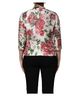 Dolce & Gabbana Basic 100% Silk Solid Multi Color Multicolor Peony Print Polyester Coat Women's Jacket Size L - photo 3
