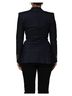 Dolce & Gabbana Basic 100% Cotton Solid Blue Blue Single-Breasted Denim Blazer Women's Jacket Size XS - photo 3