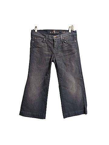 7 For All Mankind Crop Dojo Jeans (view 1)