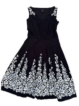 black dress with white bow Sheila Black White Bow Detail Midi Dress – unmatchedbyu main image 0