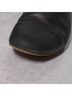 Madewell 100% Leather Solid Black Boots Size 6 1/2 - photo 9