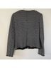 Rebecca Taylor Solid Black White Blazer Size 8 - photo 5