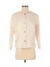 Cut Loose 80% Linen 20% Metallic Fiber 100% Linen Floral Ivory Jacket Size S - photo 1