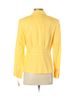 Talbots 100% Linen 100% Polyester Yellow Blazer Size 4 - photo 2