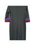Lea & Viola Color Block Black Red Blue Casual Dress Size M - photo 2