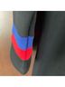 Lea & Viola Color Block Black Red Blue Casual Dress Size M - photo 7