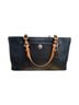 Coach 100% Leather Black Tan Shoulder Bag One size - photo 1