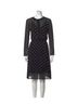Maje Floral Black Cocktail Dress Size XL - photo 1