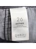 Mother Solid Black Gray Jeans Size 26 - photo 7