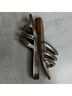 Coach 100% Leather Silver Sandals Size 8 1/2 - photo 6