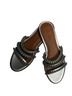 Coach 100% Leather Silver Sandals Size 8 1/2 - photo 4