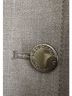 Liz Claiborne 62% Polyester 32% Rayon 6% Spandex 100% Polyester Solid Gray Coat Size L - photo 4